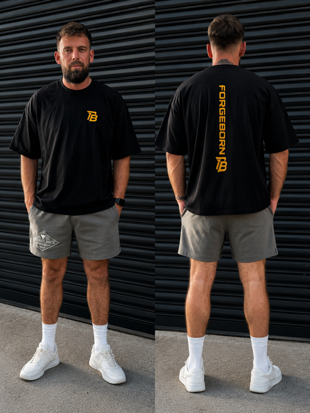 ForgeBorn Oversized Tee – Signature