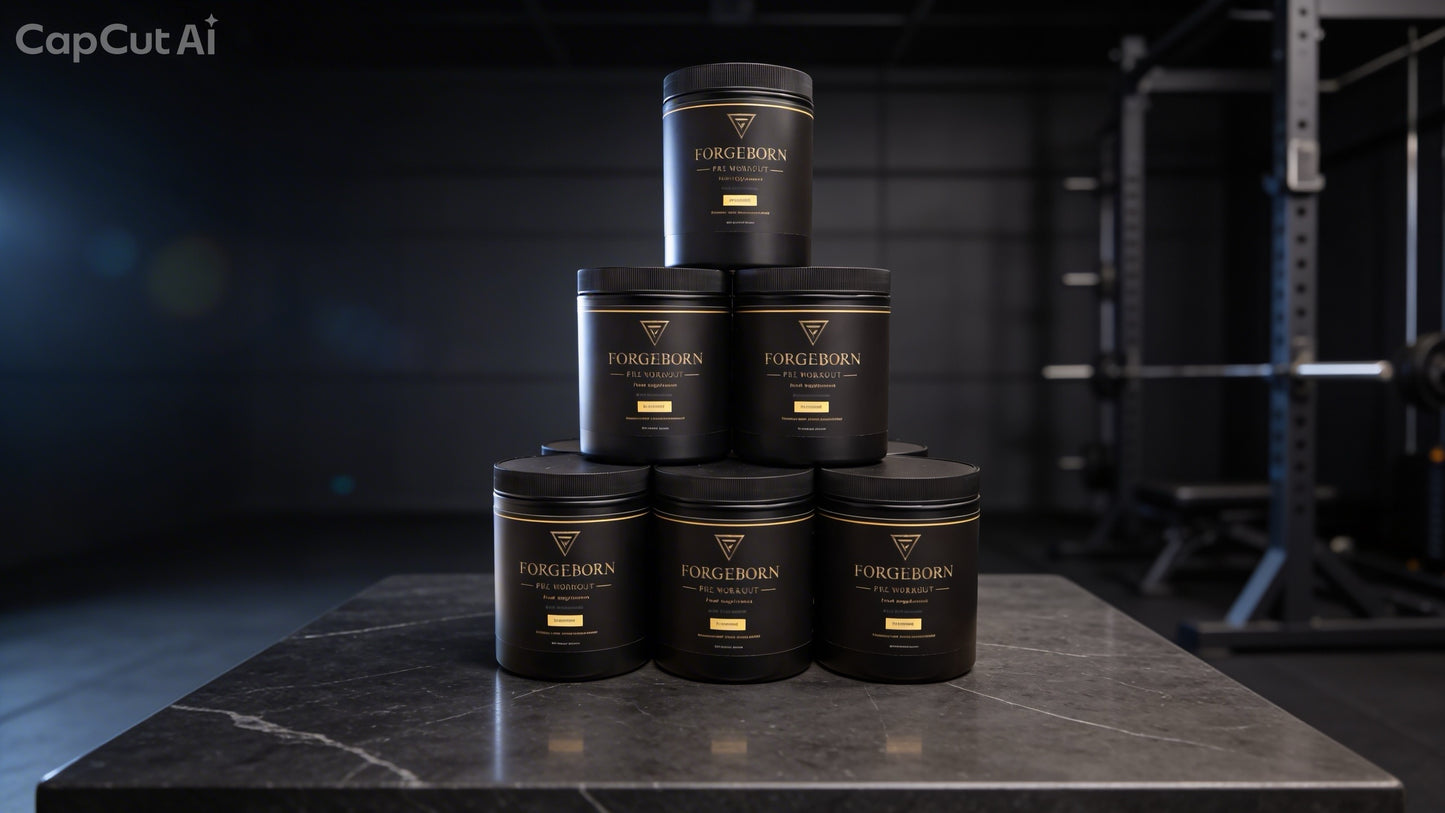 ForgeBorn Pre-Workout – Blue Raspberry